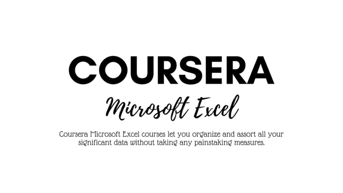 Coursera Microsoft Excel Courses