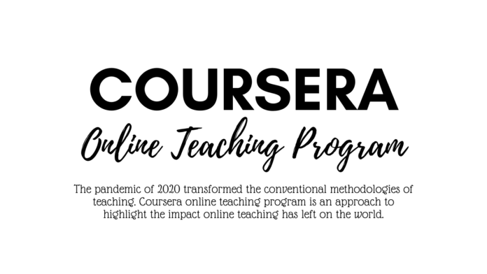 Coursera Online Teaching Program